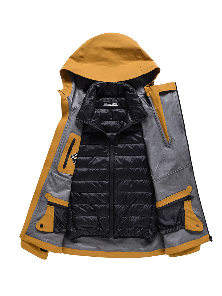 3L Bonded Down Inner Lining Snow Jacket