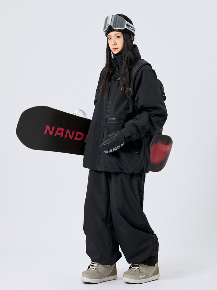 3L Loose and Thickened  Snow Pants