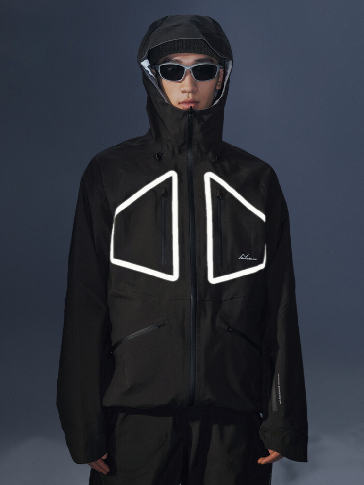 3L Reversible Reflection Snow Jacket