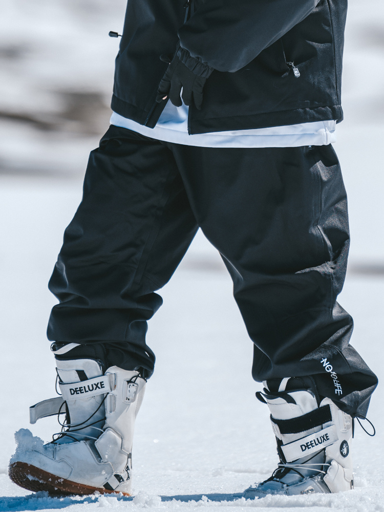 Drawstring Baggy Snow Pants