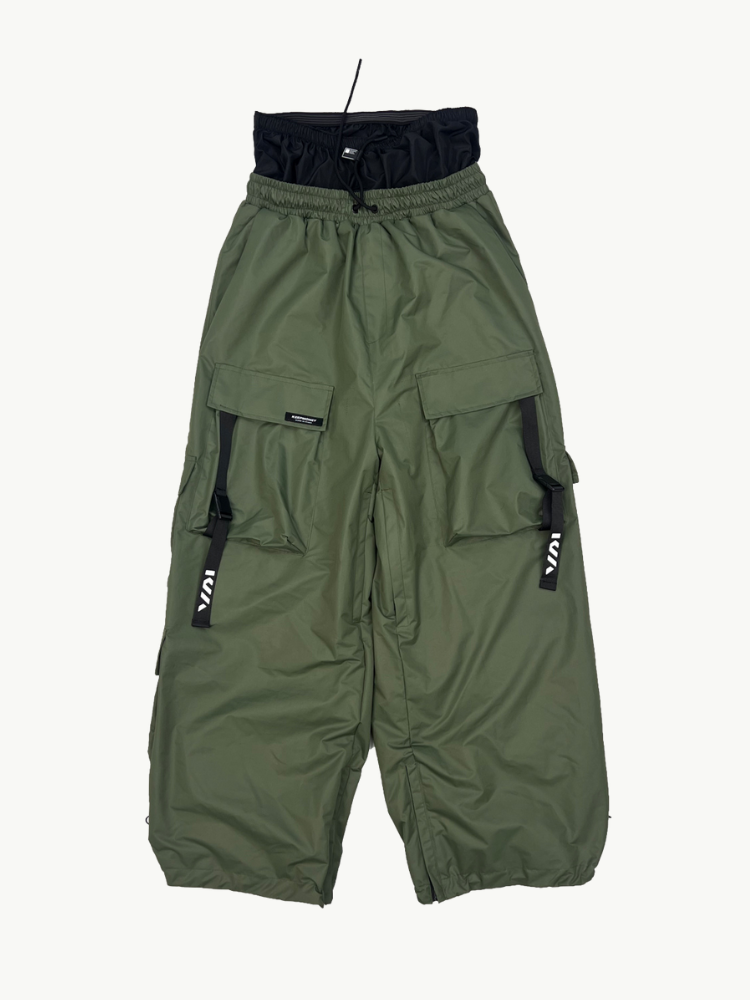 Functional  Baggy Cargo Snow Pants