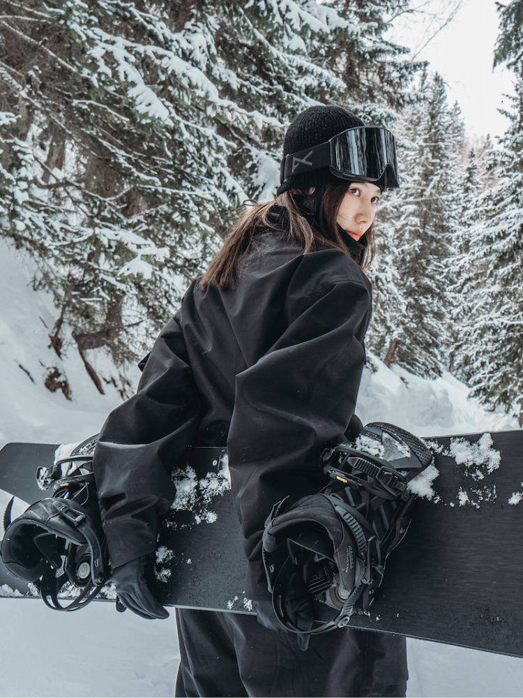 Functional Multi-Pocket Cargo Snow Jumpsuit