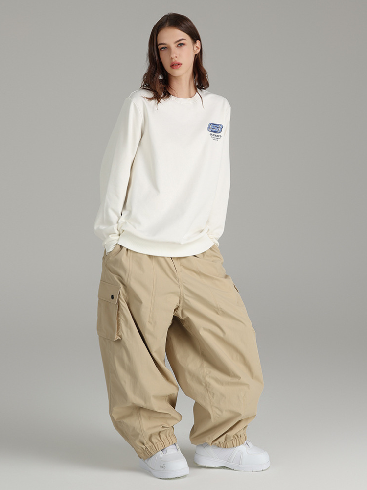 Large Pocket Cargo Baggy Snow Pants