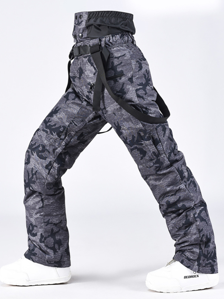 Insulated Watercolor Snow Pants