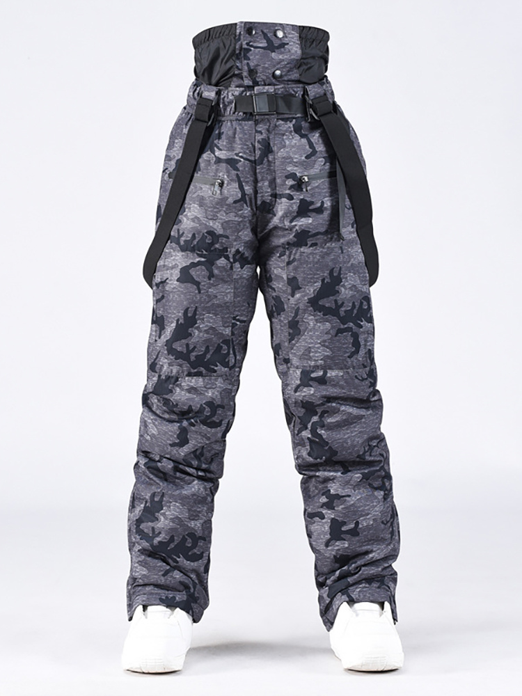 Insulated Watercolor Snow Pants