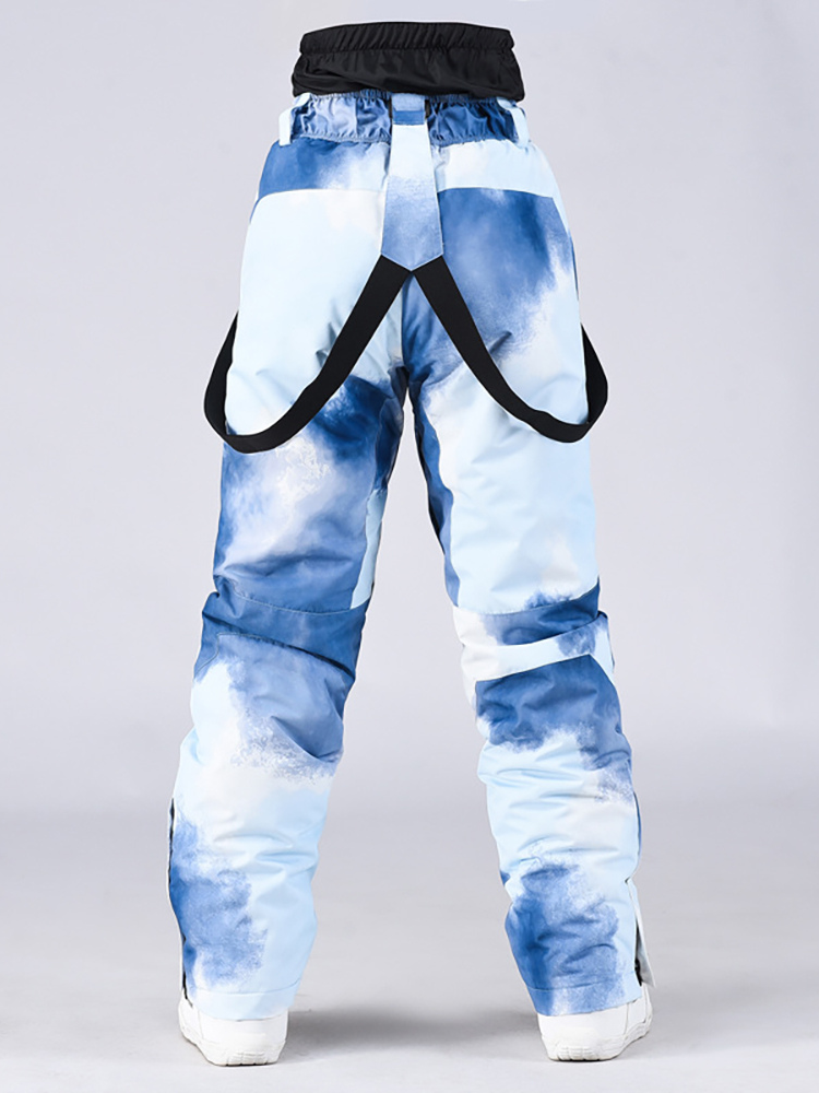 Insulated Watercolor Snow Pants