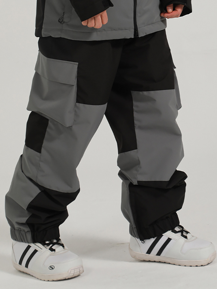 Patchwork  Snow Pants