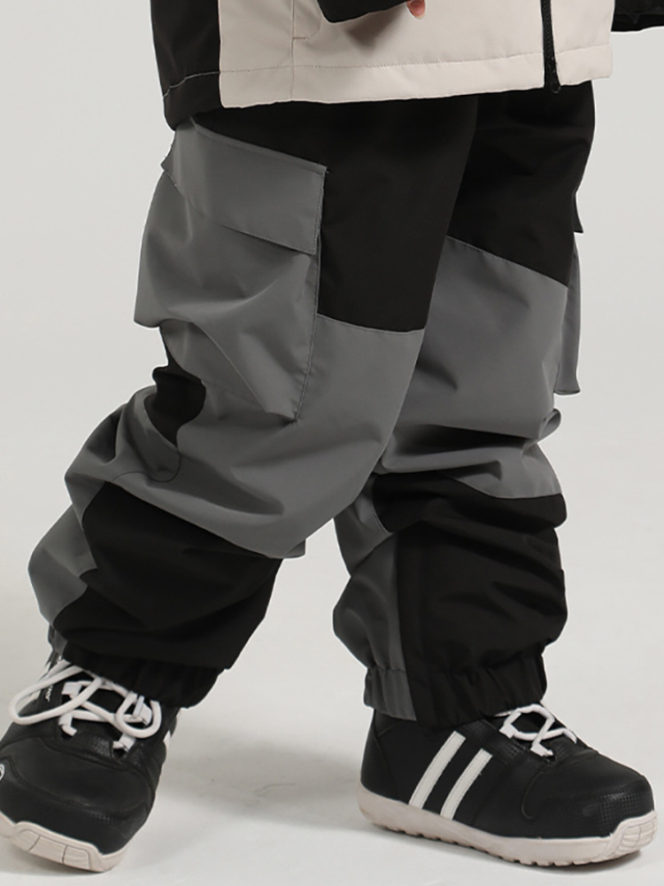 Patchwork  Snow Pants