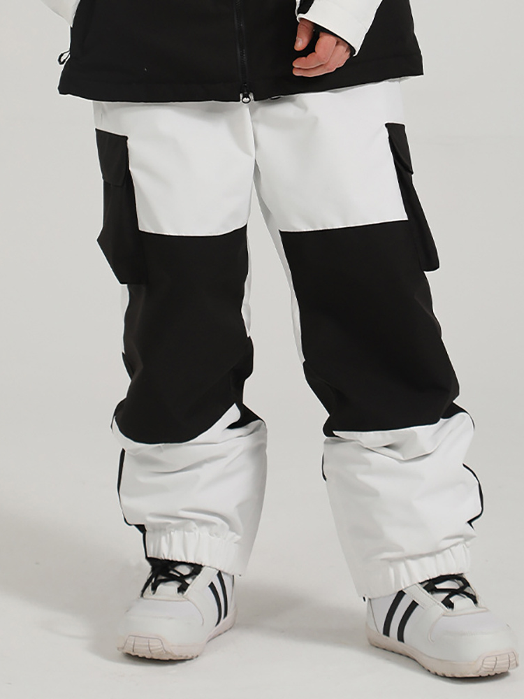 Patchwork  Snow Pants