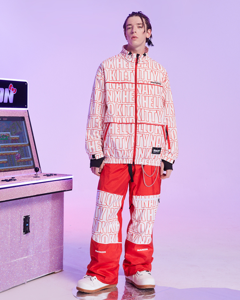 Print American-style Snow Suit（Sold Separately）