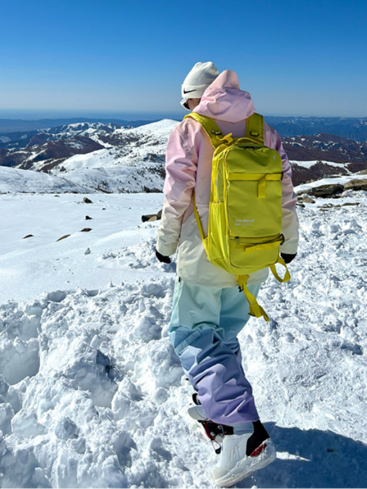 Rainbow Snow Suit