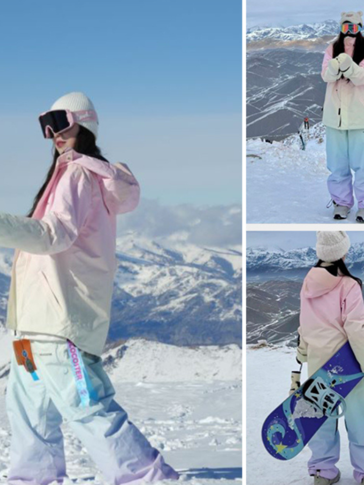 Rainbow Snow Suit