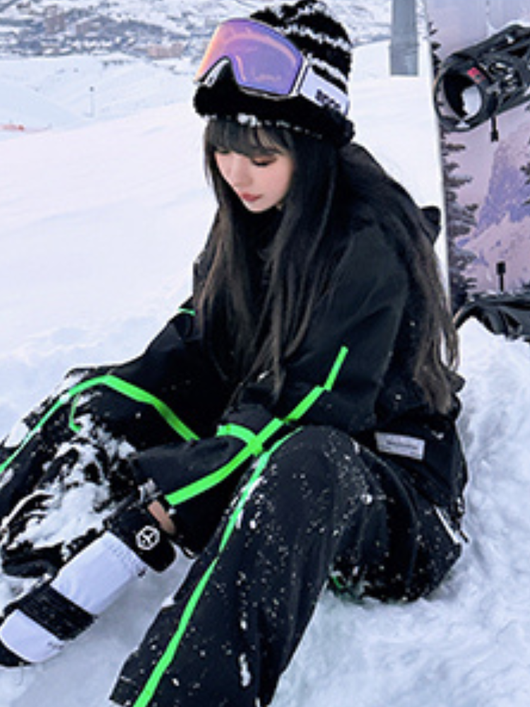 Reflective Strip Warmth Snow Suit