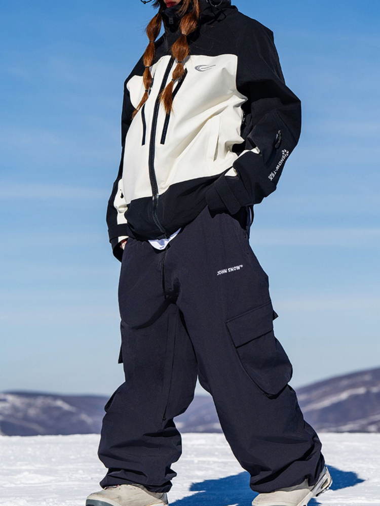 Snowboard Gear Baggy Cargo Snow Pants