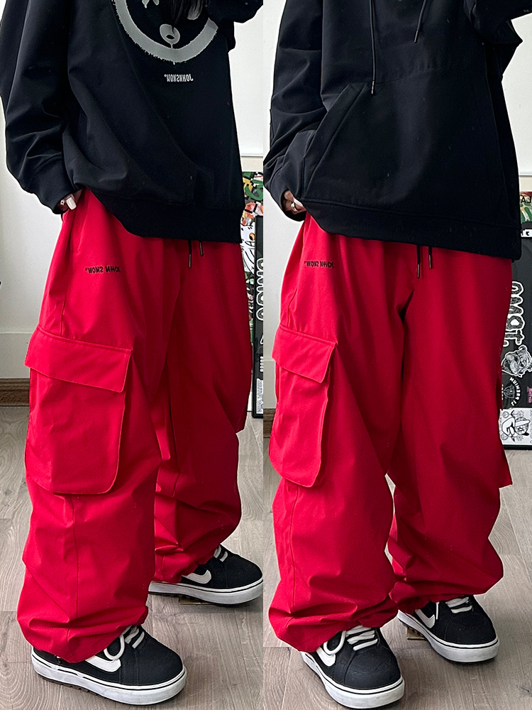 Snowboard Gear Baggy Cargo Snow Pants