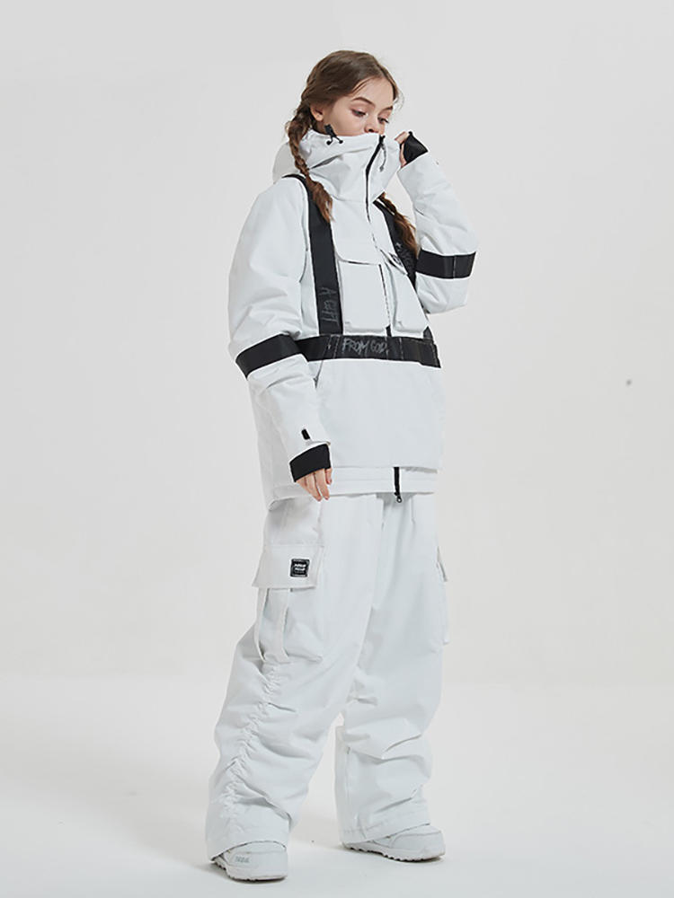 Warm And Detachable Snow Suit