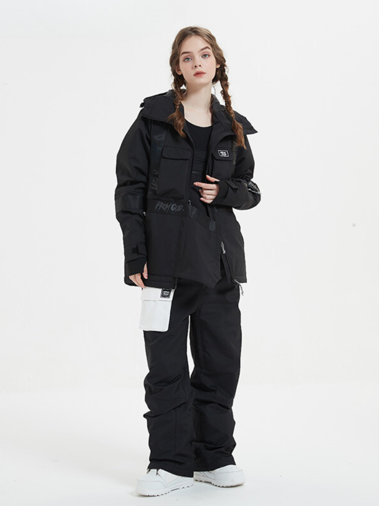 Warm And Detachable Snow Suit