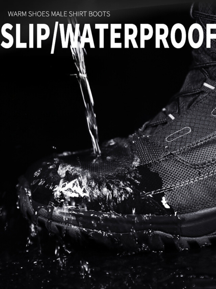 Waterproof &Slip-resistant Snow Boots