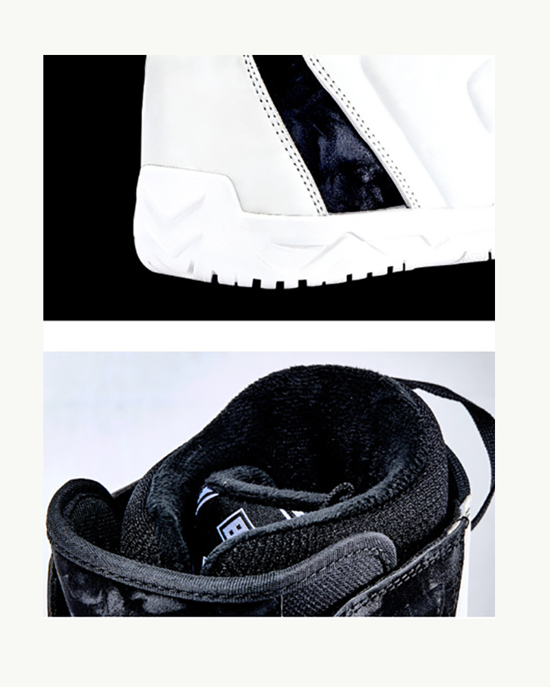 Wire Buckle Snow Boots